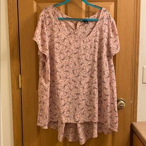 Hi-Low Tunic Blouse